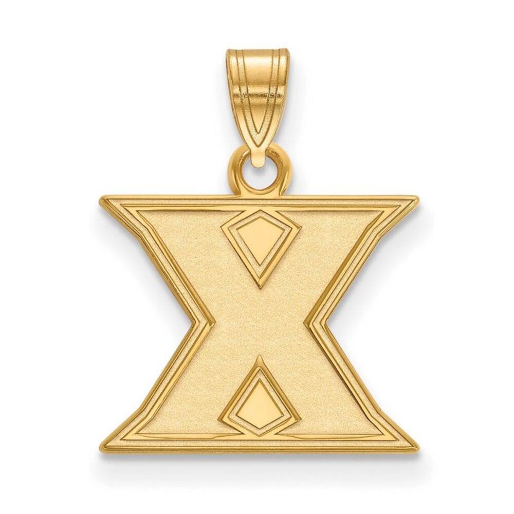 10k Yellow Gold Xavier U. Small Initial X Pendant